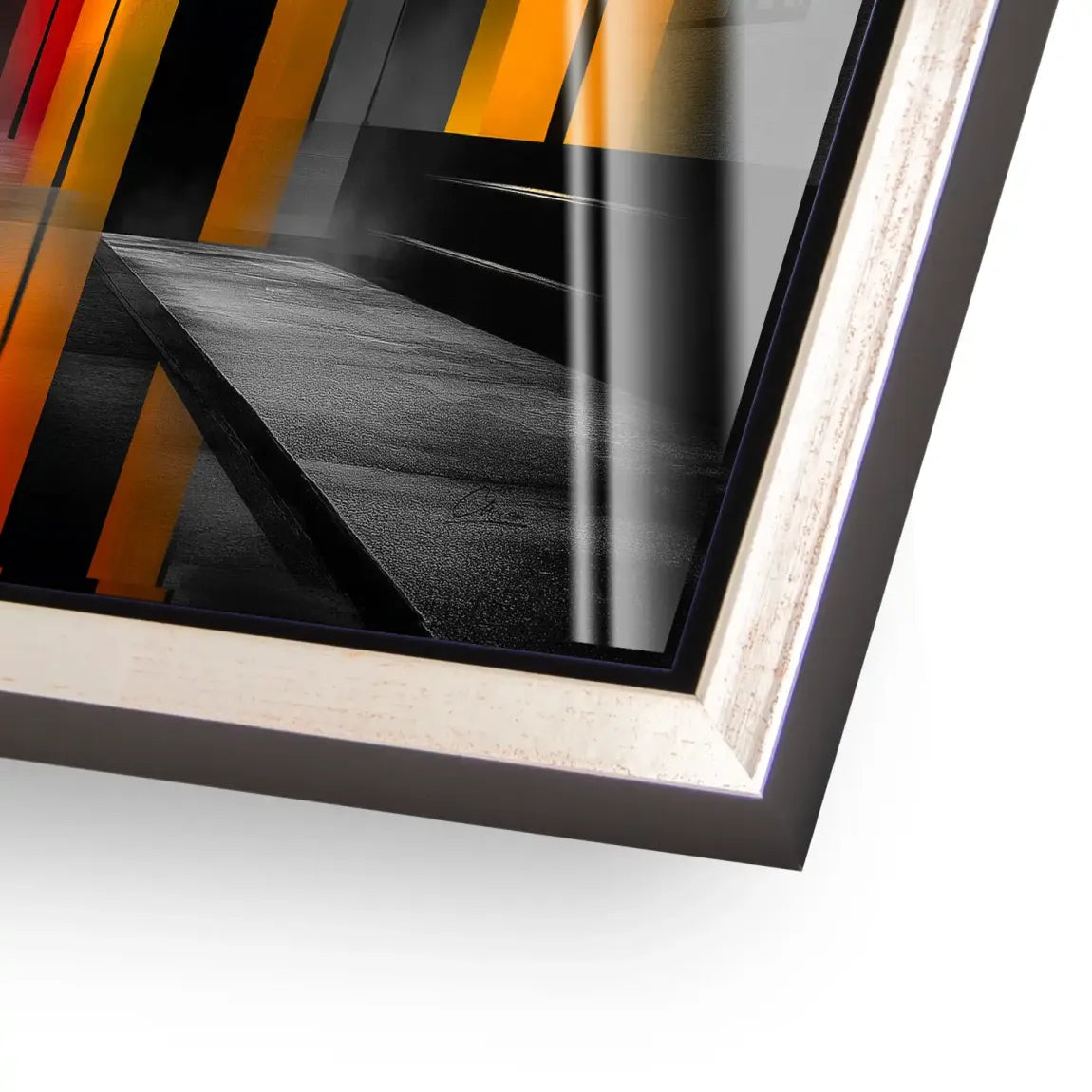 Midnight City Acrylglasbild INGALERIE