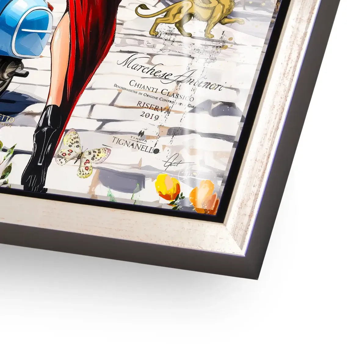 Chianti Gasse Acrylglasbild INGALERIE