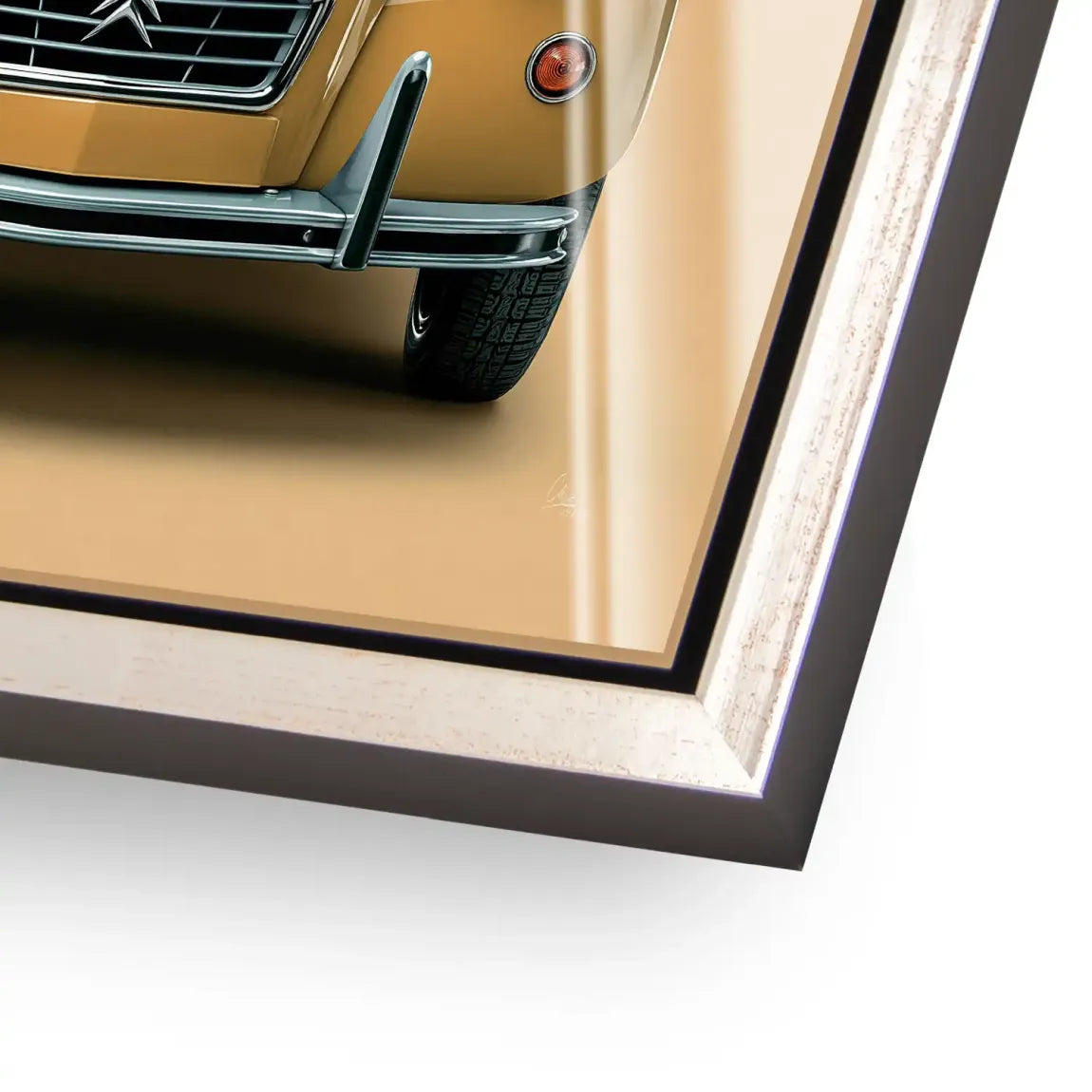 Citroen 2CV Voyage Acrylglasbild