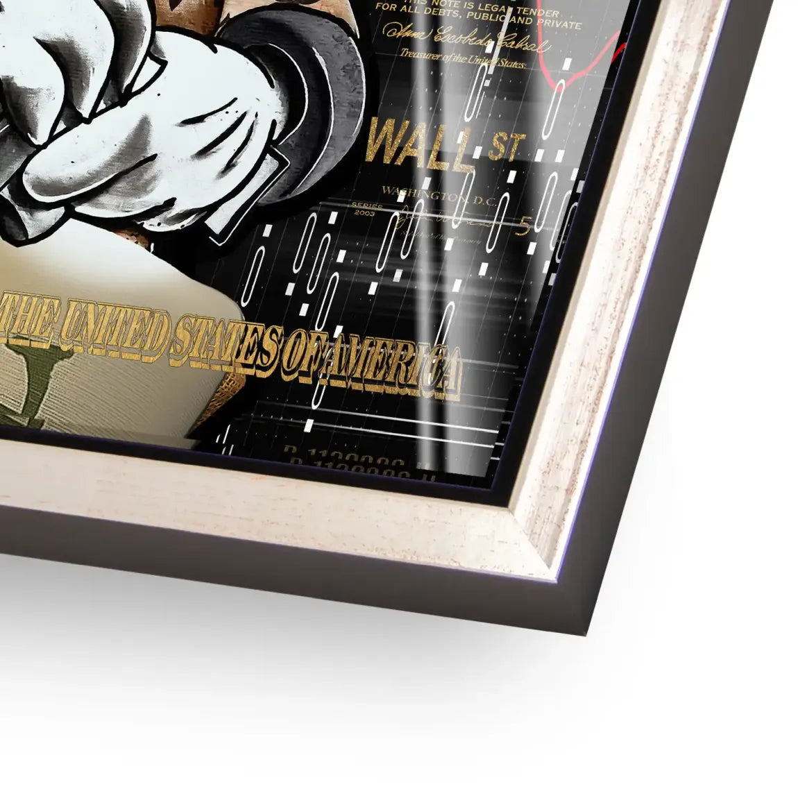 Financial Empire Duck Acrylglasbild