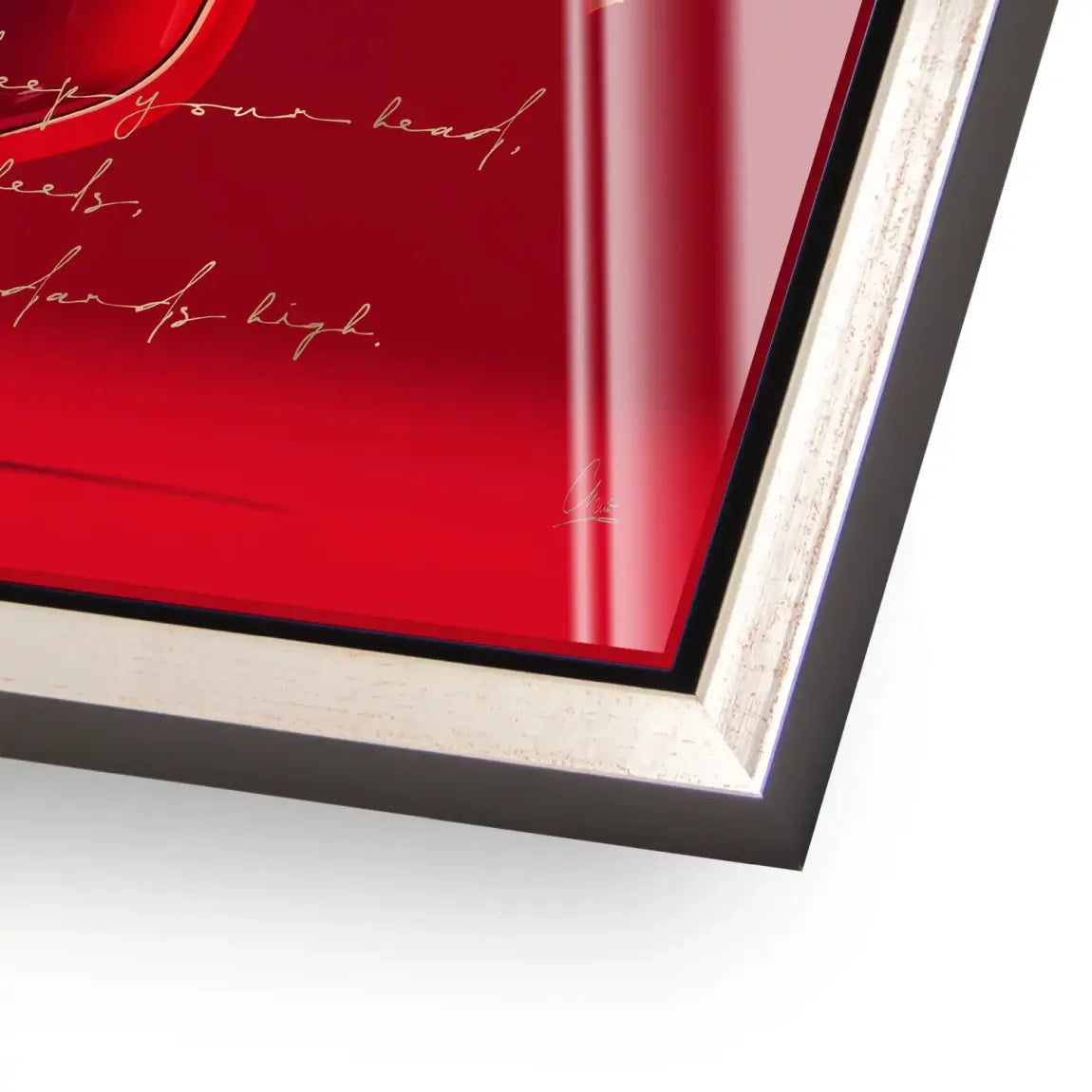 Coco Heels Acrylglasbild