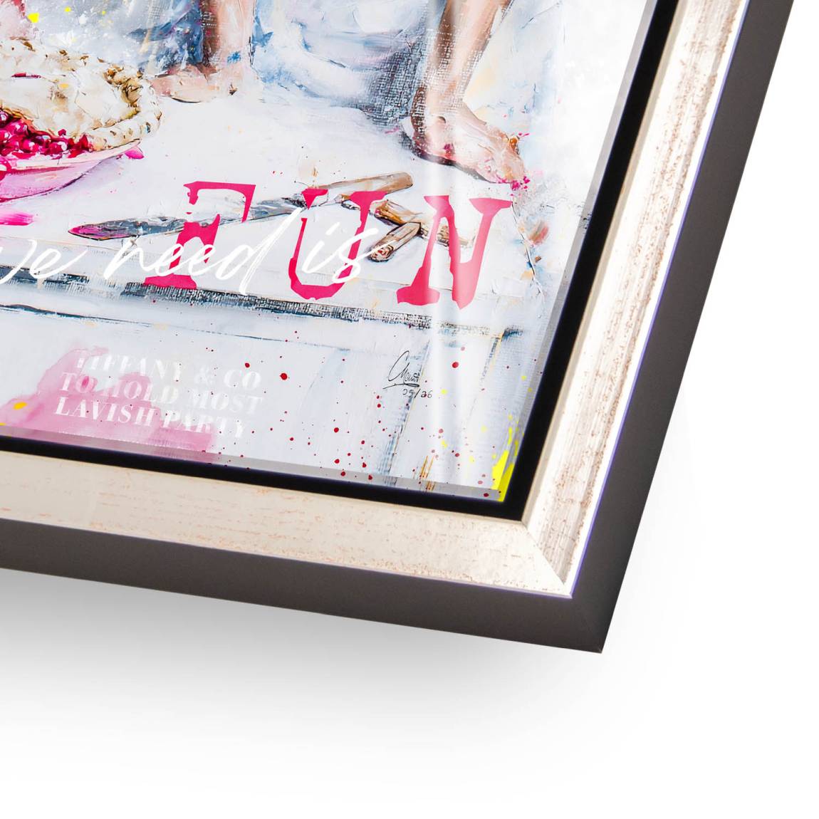 Audrey Marilyn Vogue Acrylglasbild