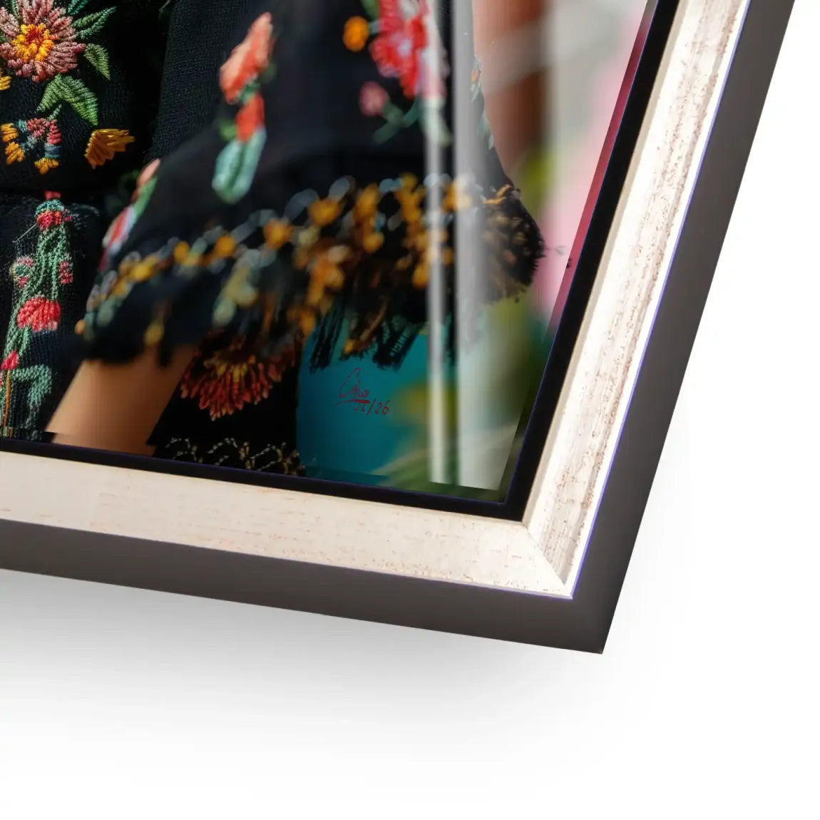 Frida Barbie Smile Acrylglasbild