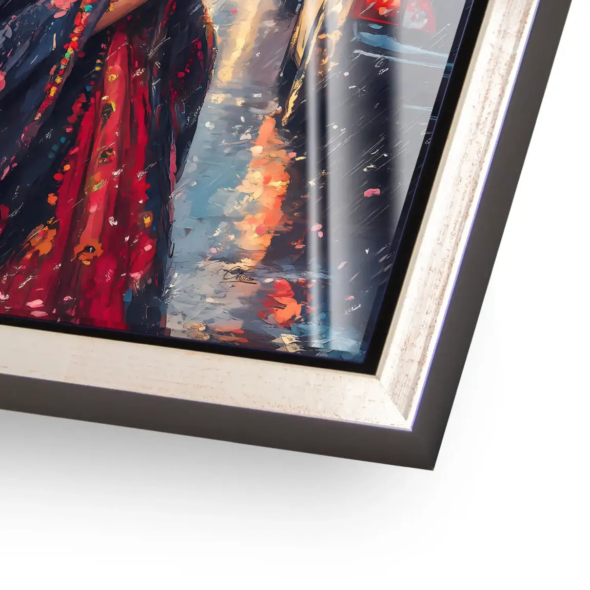 Frida im Abendregen Acrylglasbild INGALERIE