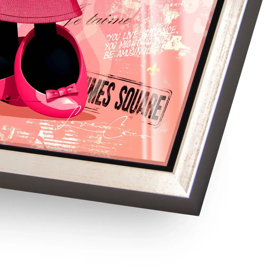 Minnie Maus Love Coco Acrylglasbild