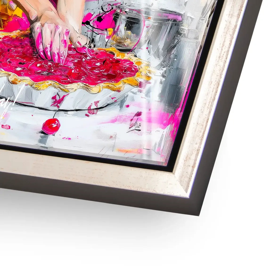 Cherry Bliss Audrey Hepburn Acrylglasbild