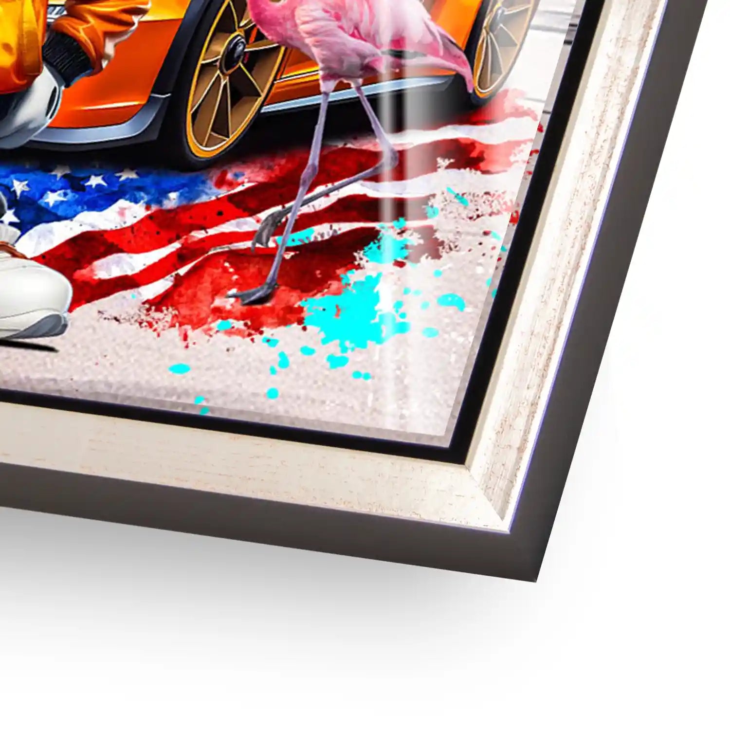 Micky Maus Miami Pop Art Acrylglas Bild INGALERIE