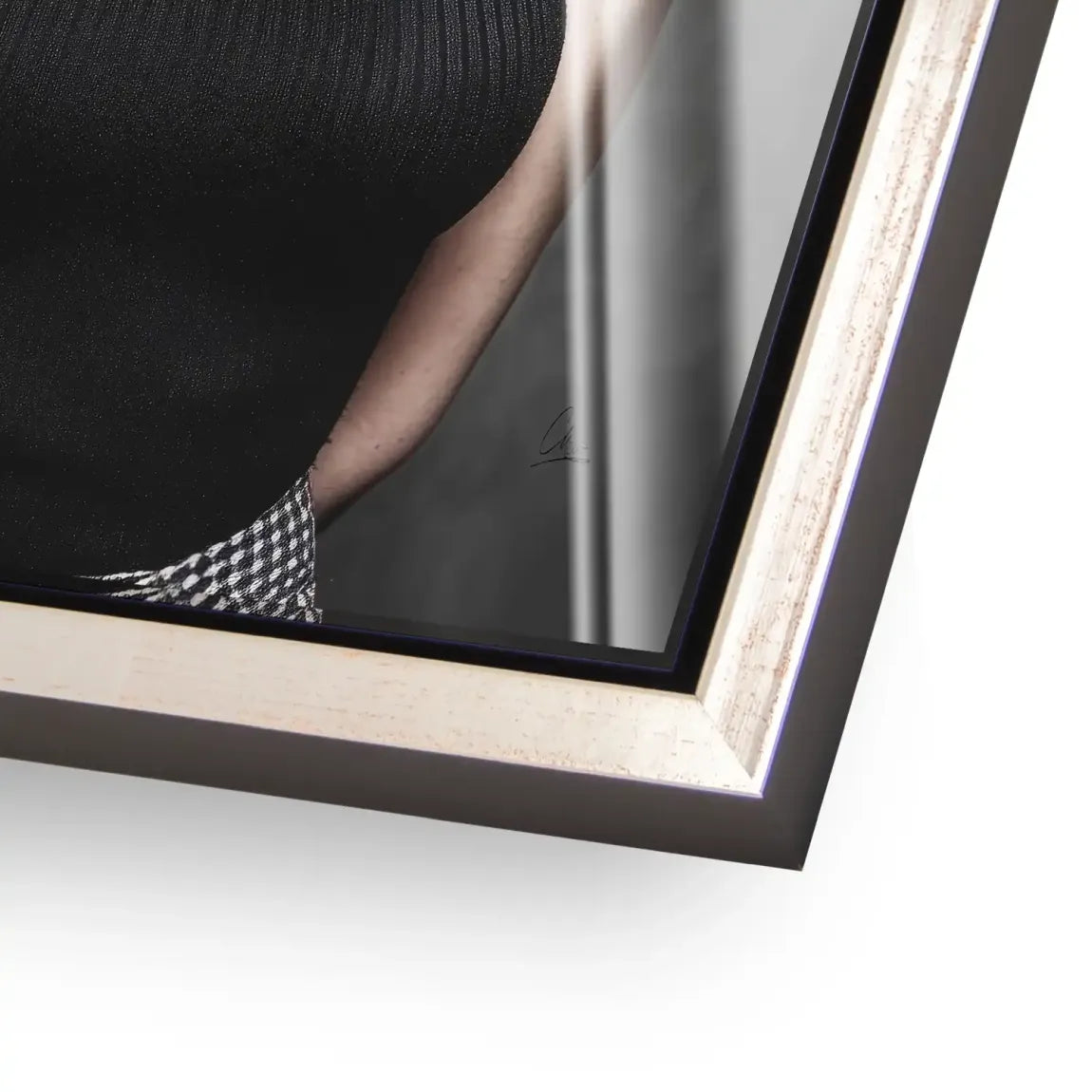 Midnight Allure Marilyn Monroe Acrylglasbild