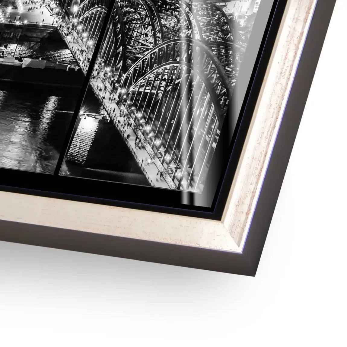 Köln Night Vision Acrylglasbild