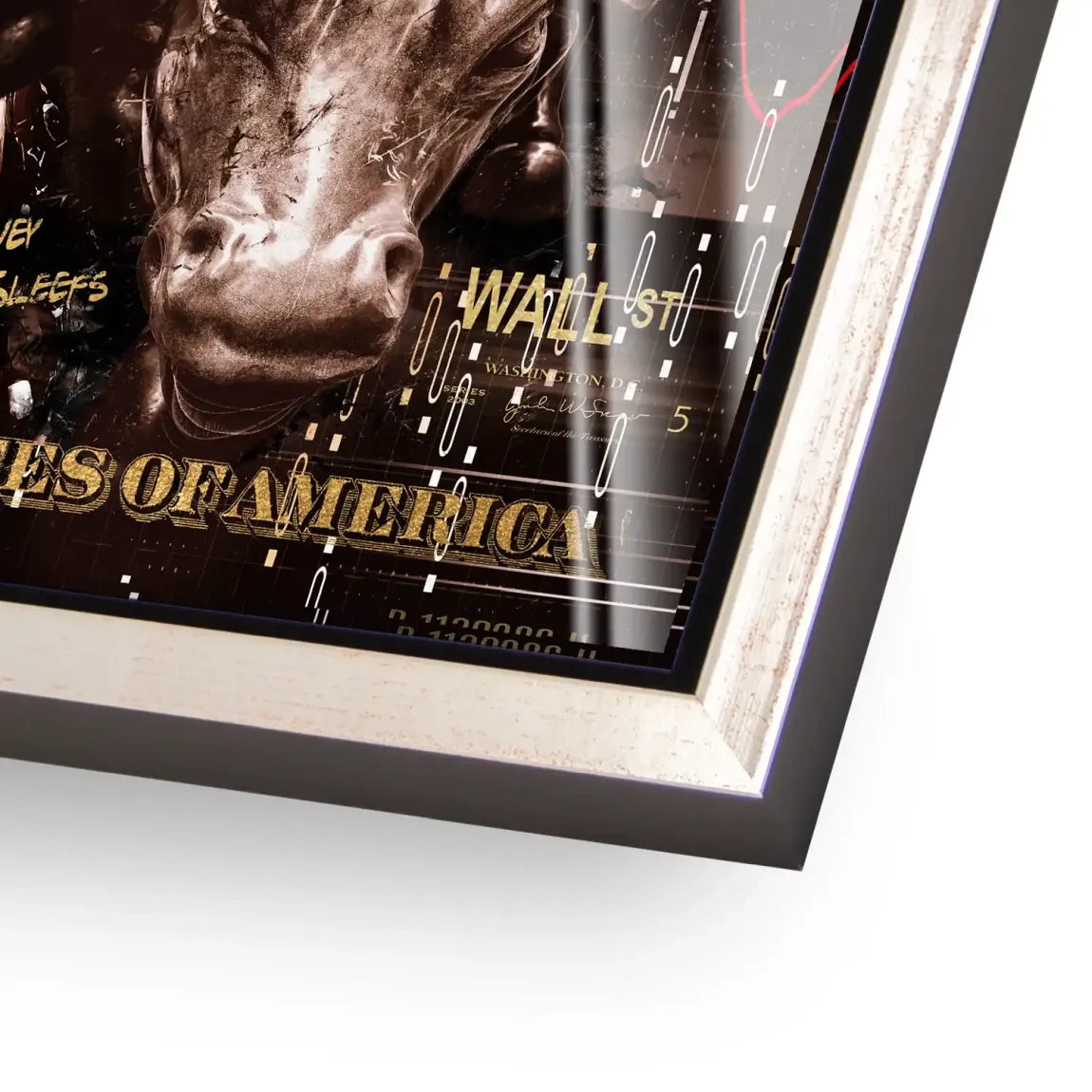 Wall Street Duck Acrylglasbild