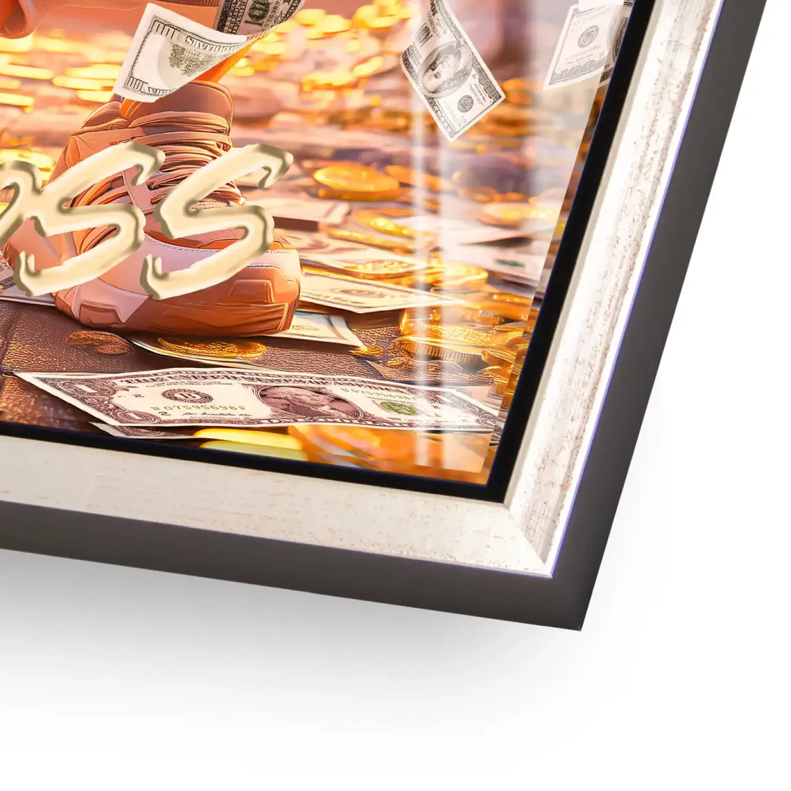 Dagobert Walk Like a Boss Acrylglasbild