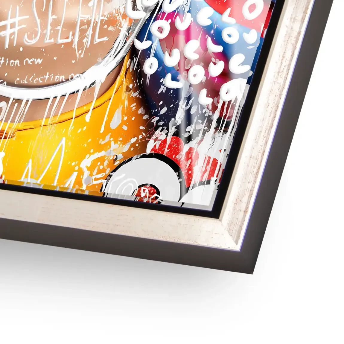 Schneewittchen Pop Art Queen Acrylglasbild