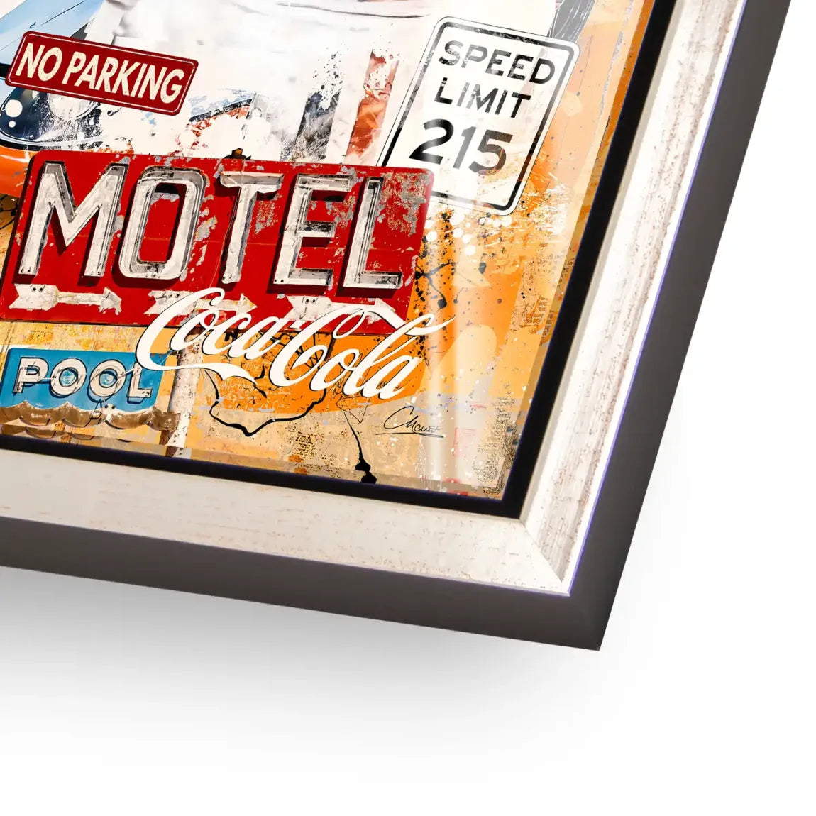 Steve McQueen Gasoline Spirit Acrylglasbild