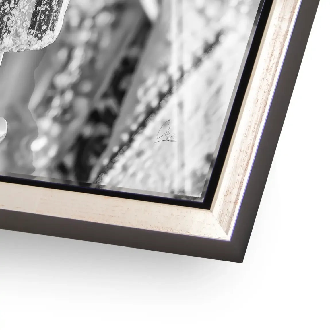 Gucci Ice Noir Acrylglasbild