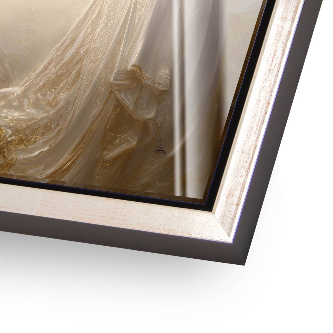 Goldener Buddha Acrylglasbild