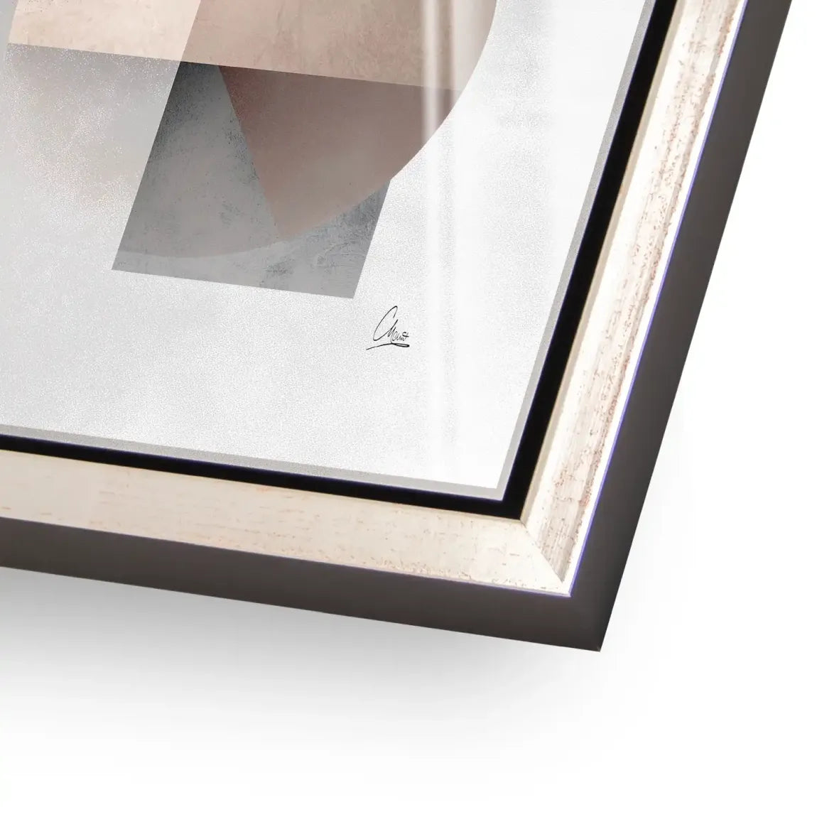 Soft Circles Acrylglasbild