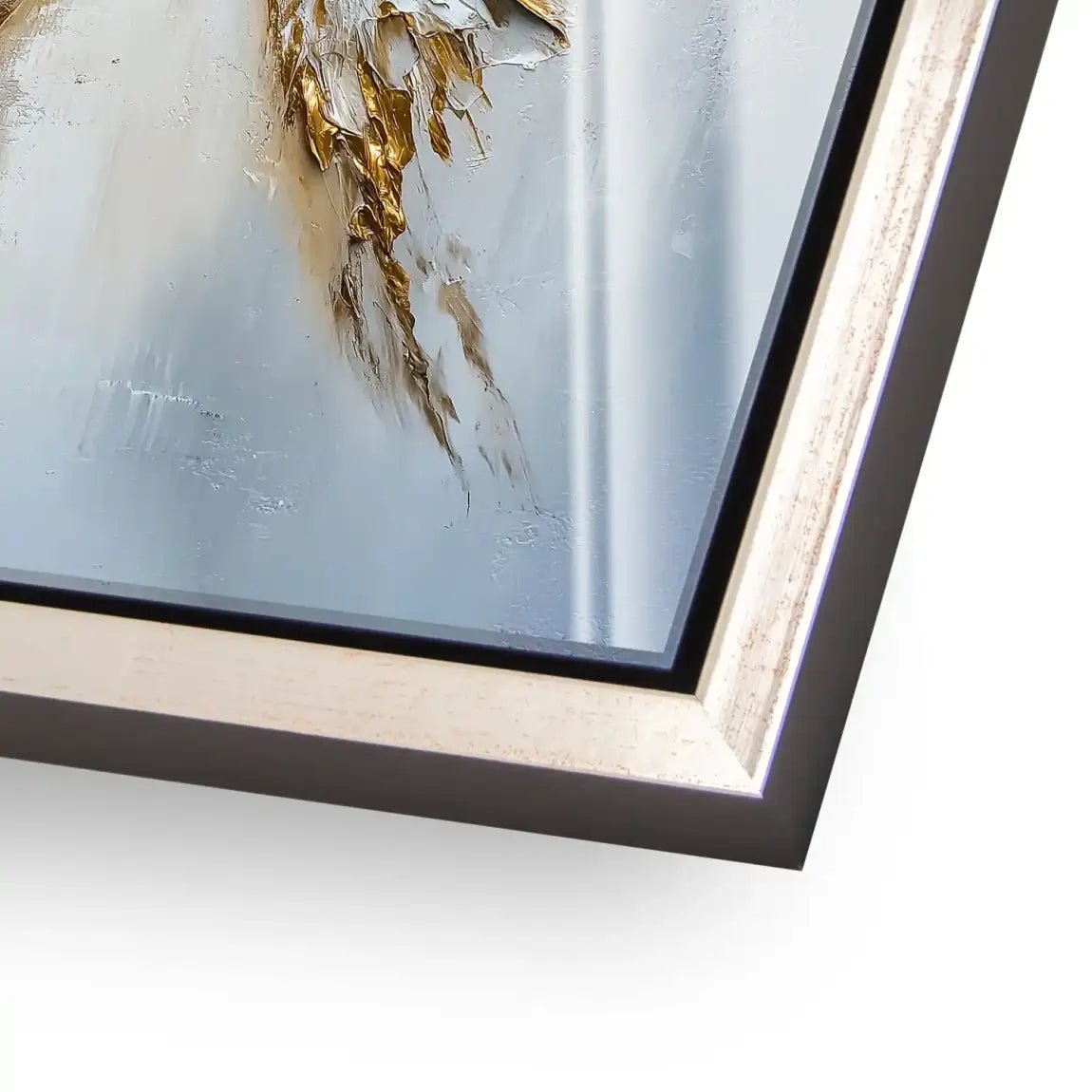 Schmetterling Gold Style Acrylglasbild INGALERIE