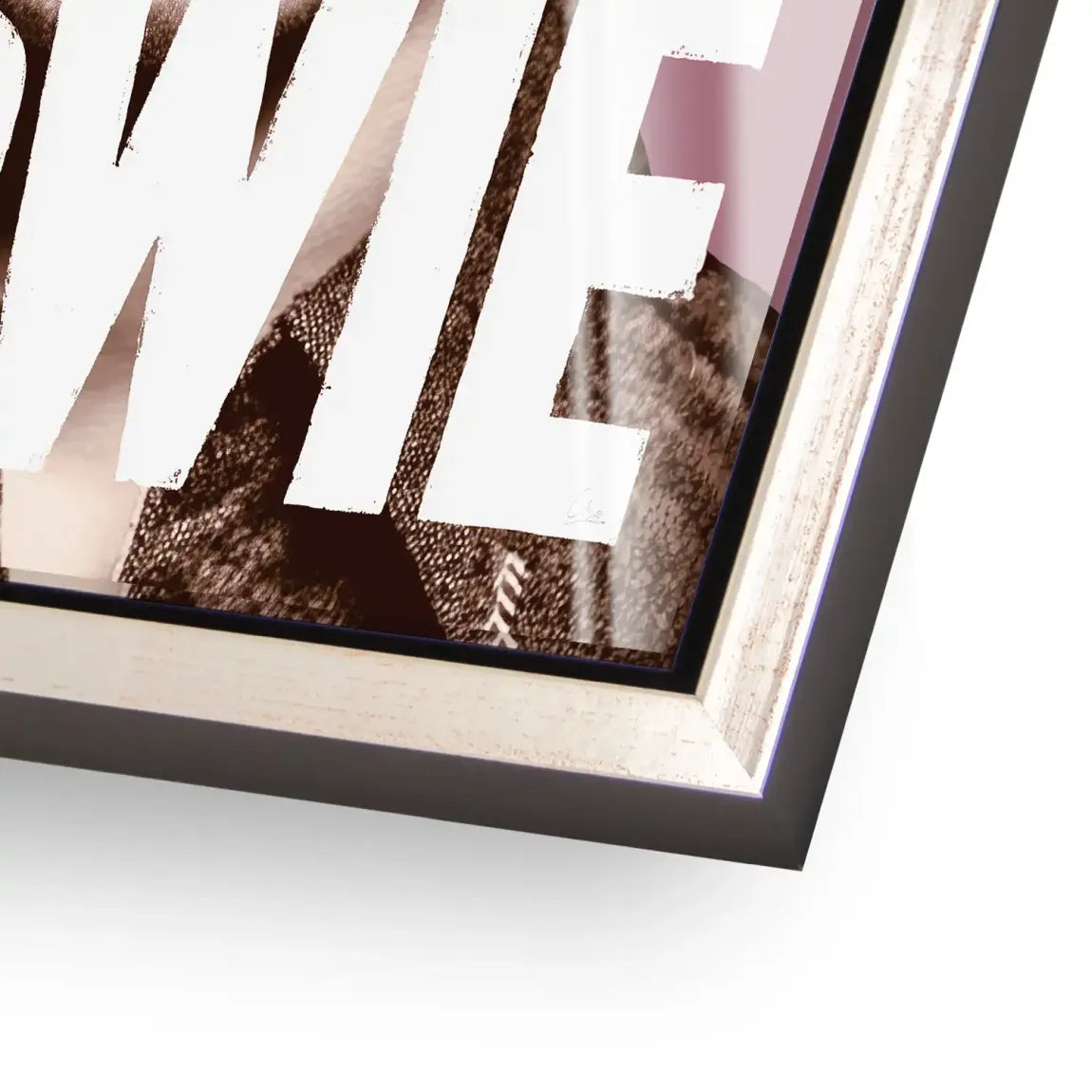 Starman Portrait Bowie Acrylglasbild