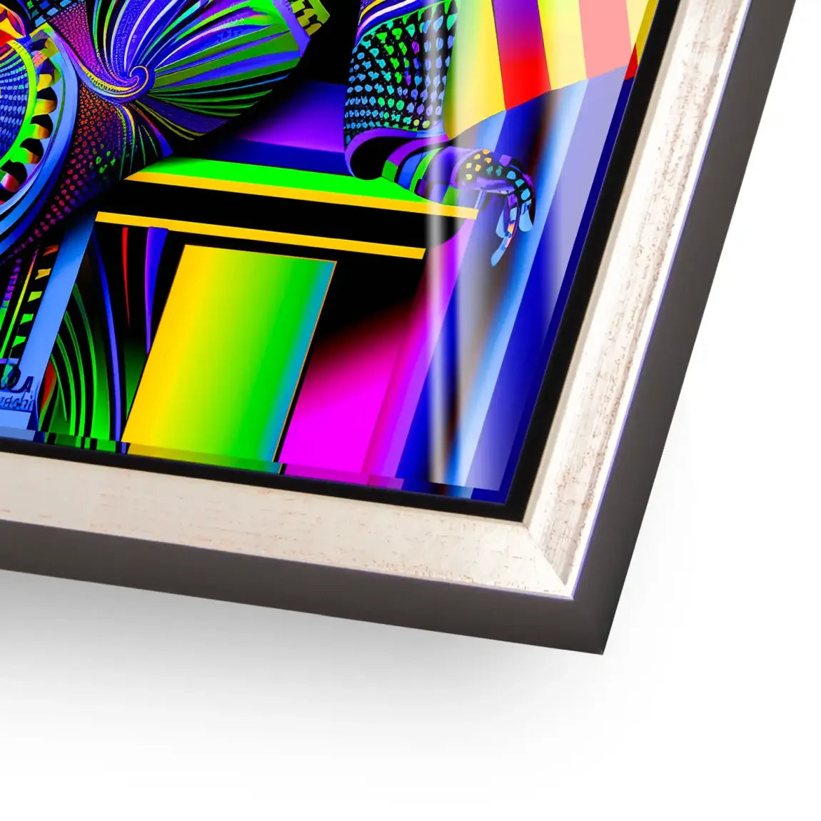 Abstrakt Glamour Acrylglasbild INGALERIE