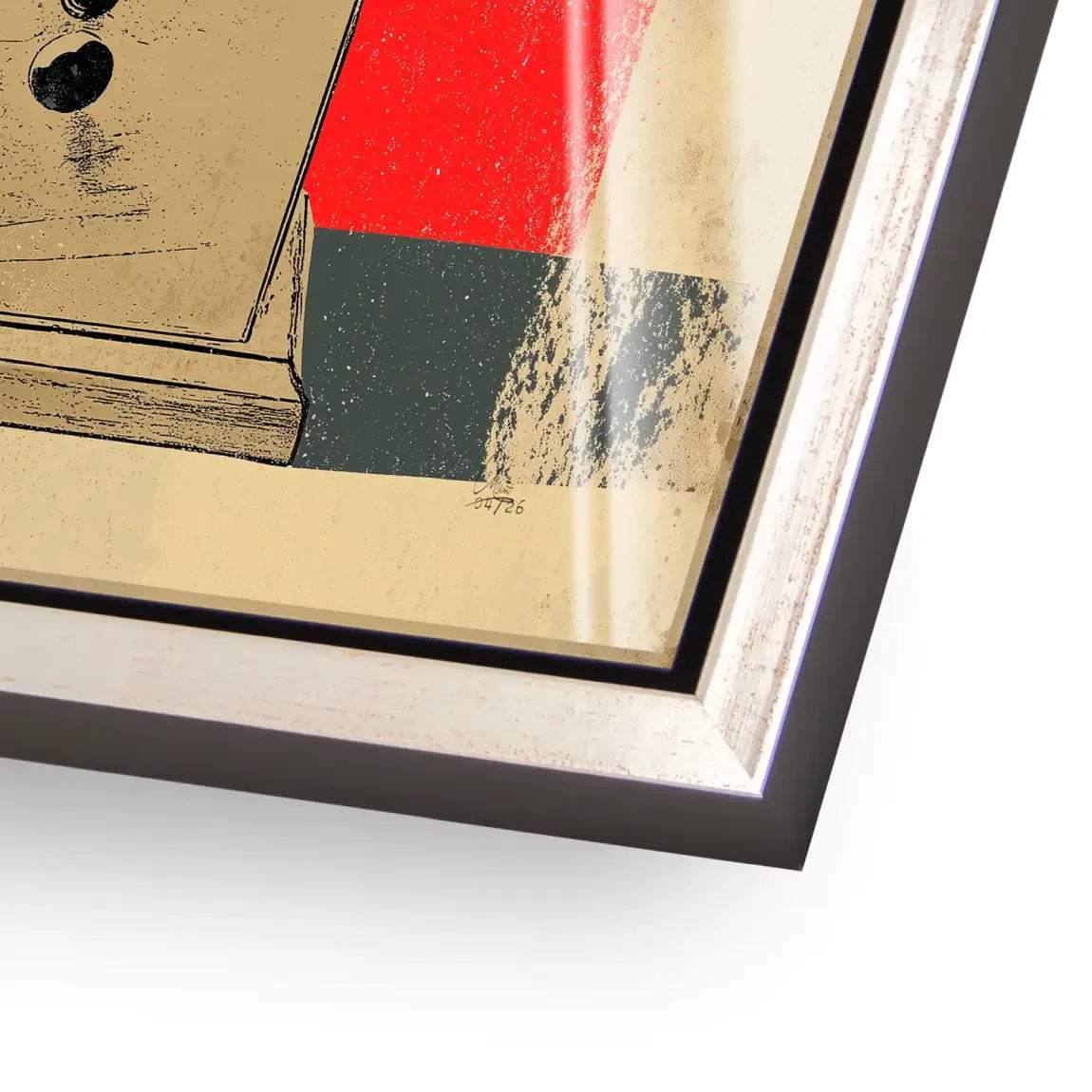 Eduscho Kaffeemühle Acrylglasbild