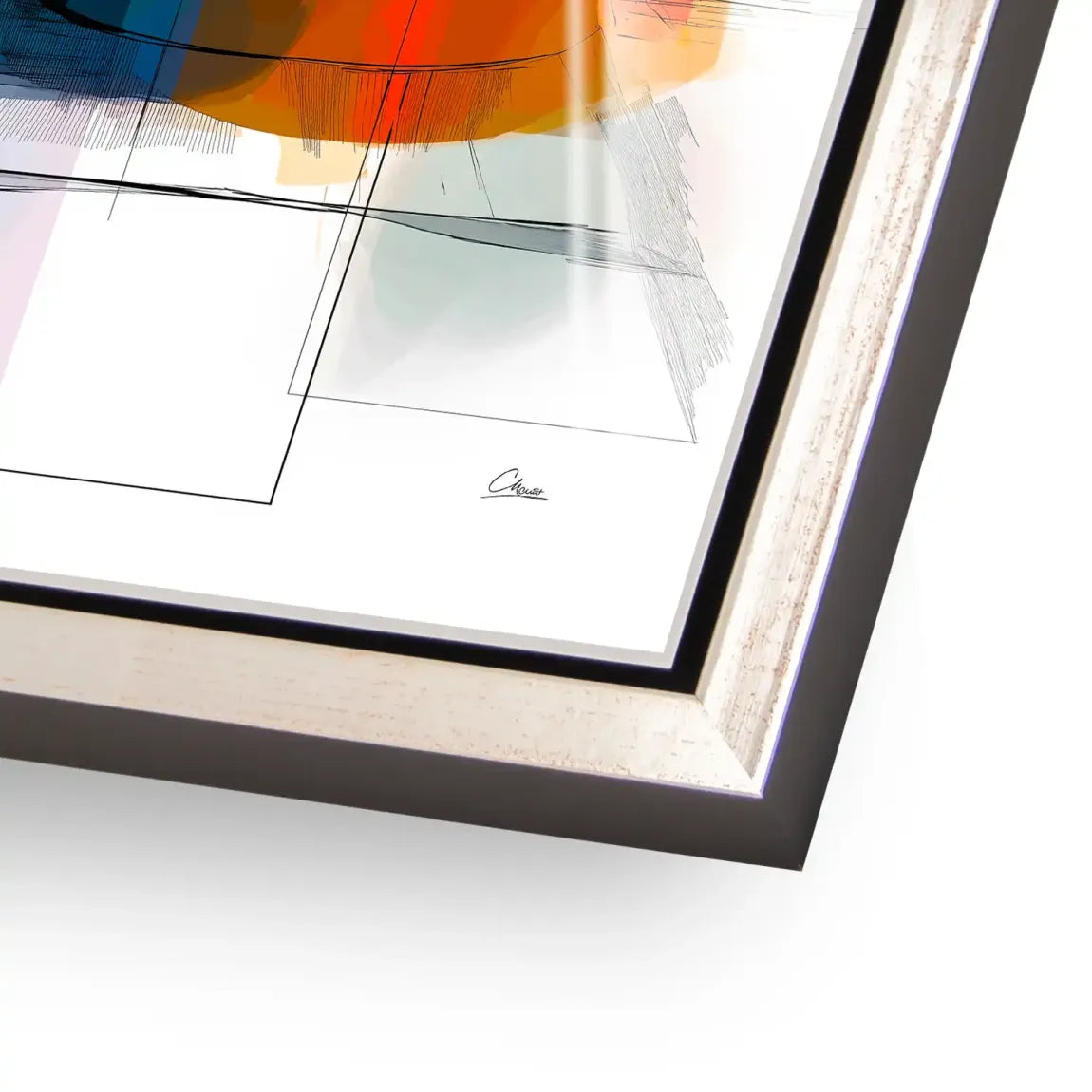 Harmony of Circles Acrylglasbild INGALERIE