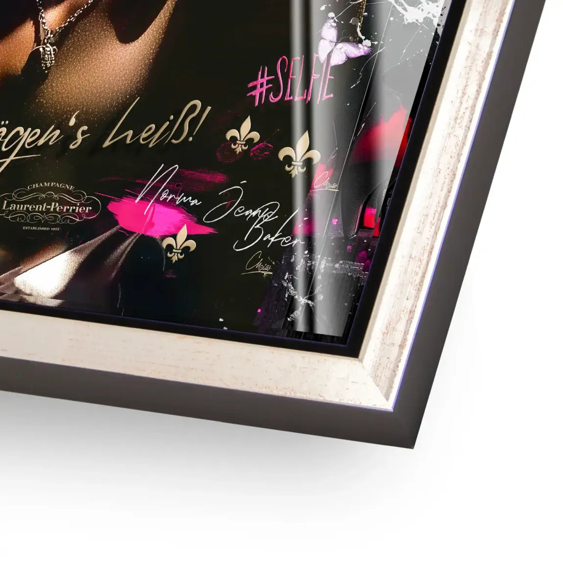 Pop Glam Marilyn Monroe Acrylglasbild