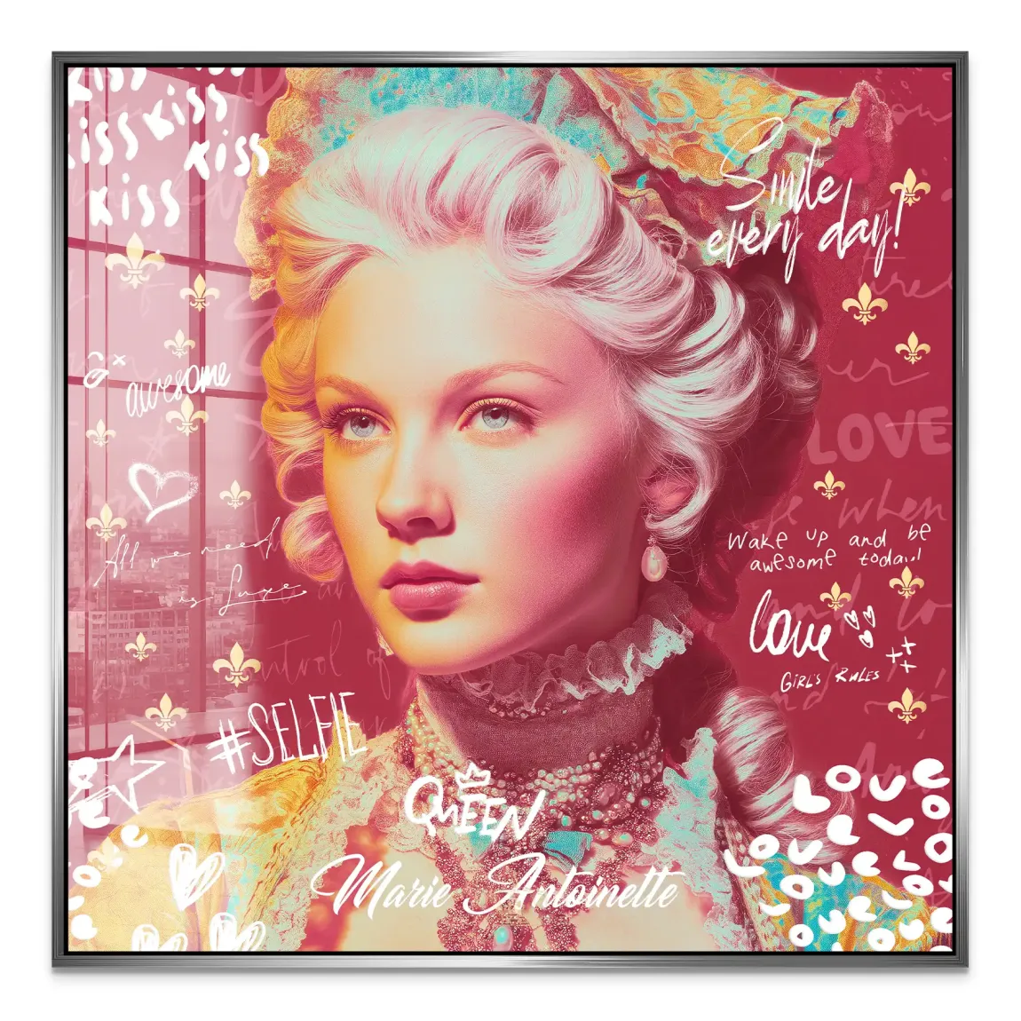 Royal Pop Acrylglas Bild