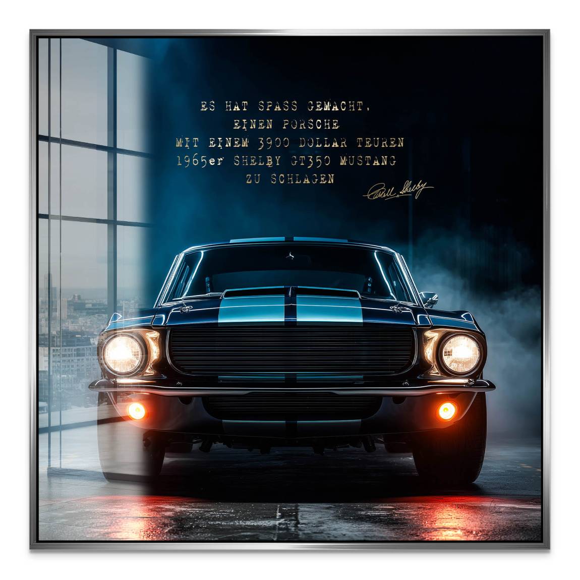 Ford Mustang Shelby Acrylglas Bild