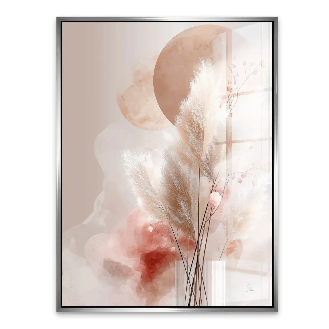 Amber Fields Acrylglasbild