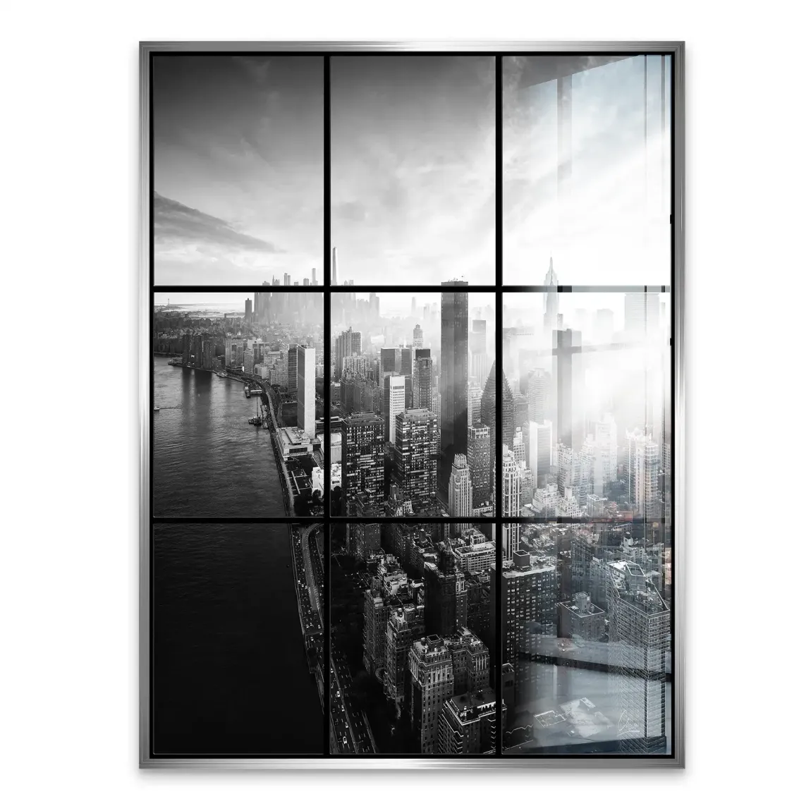 Silent Heights New York Acrylglasbild