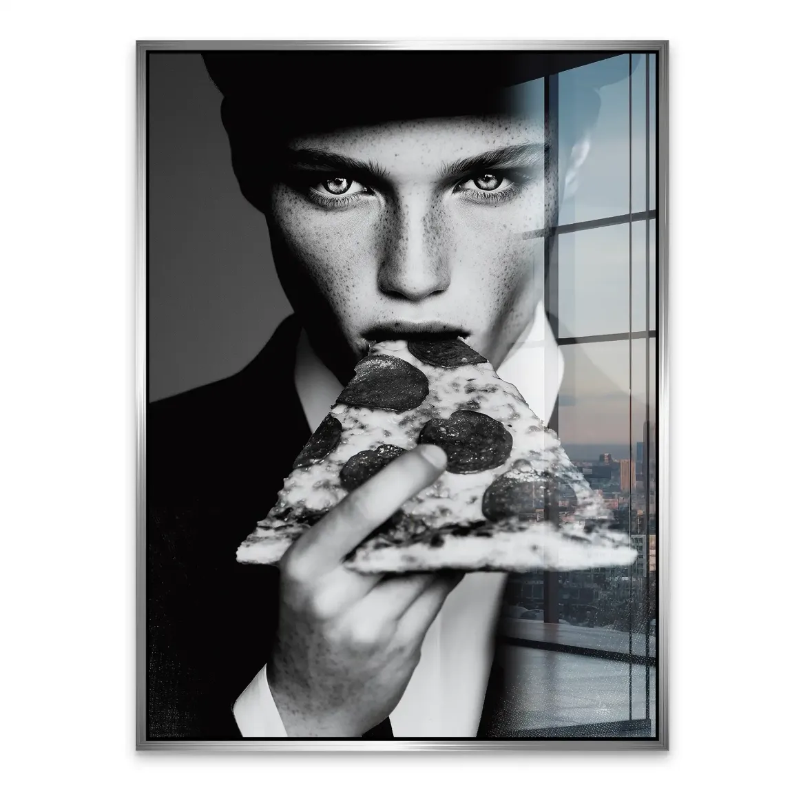 Pizza Charisma Acrylglasbild