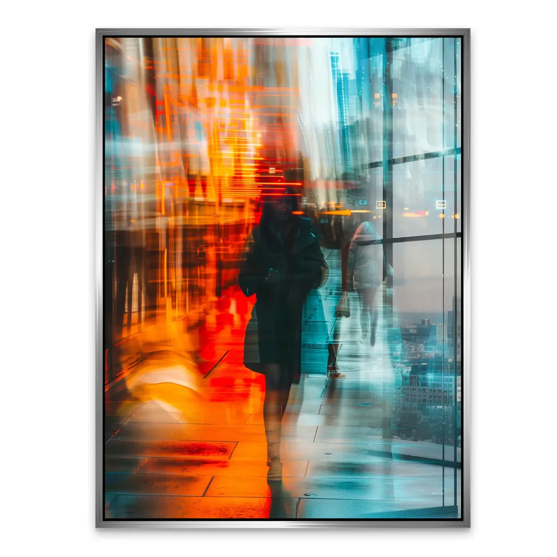 Stadtlichter Acrylglasbild INGALERIE
