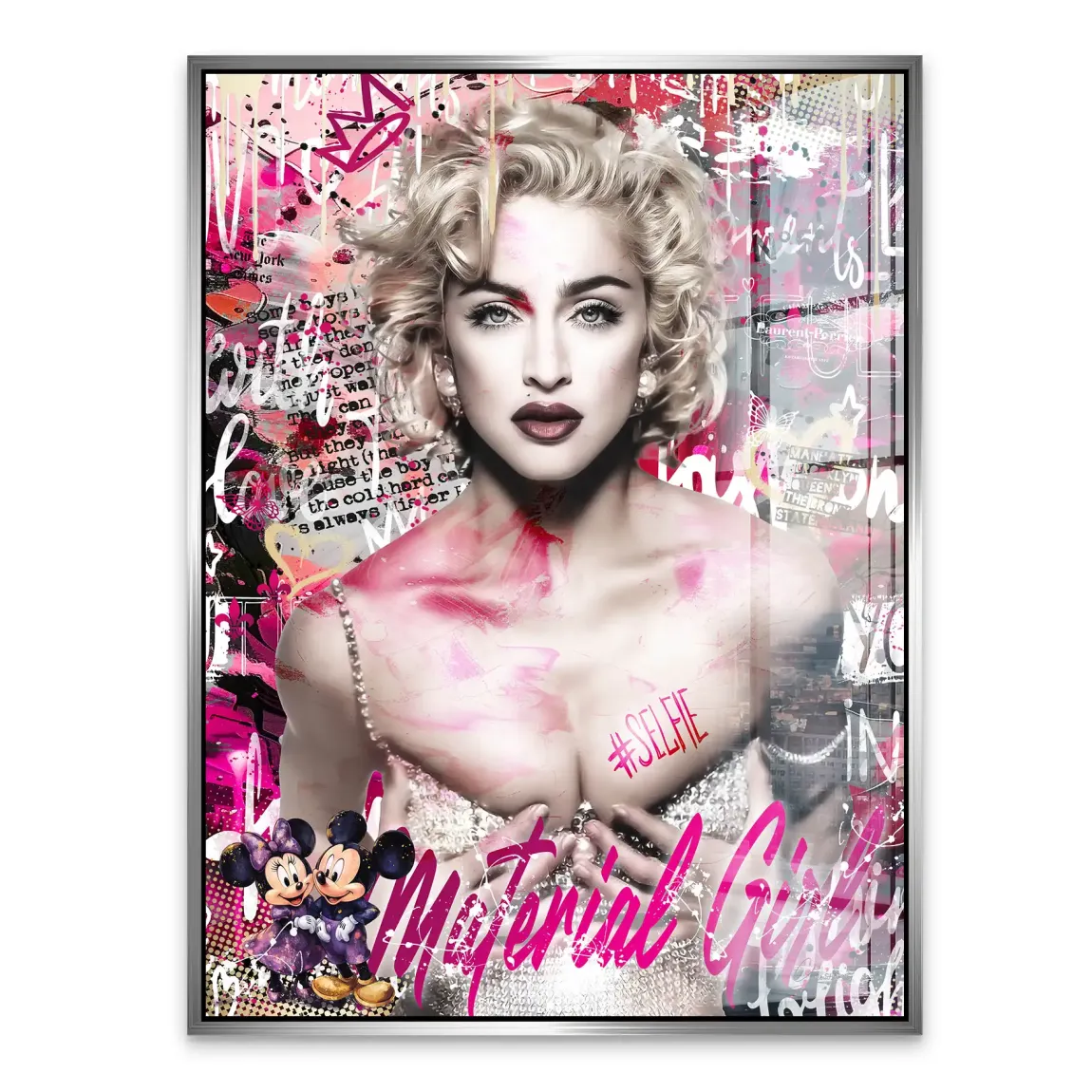 Pop Queen Vibes Acrylglasbild