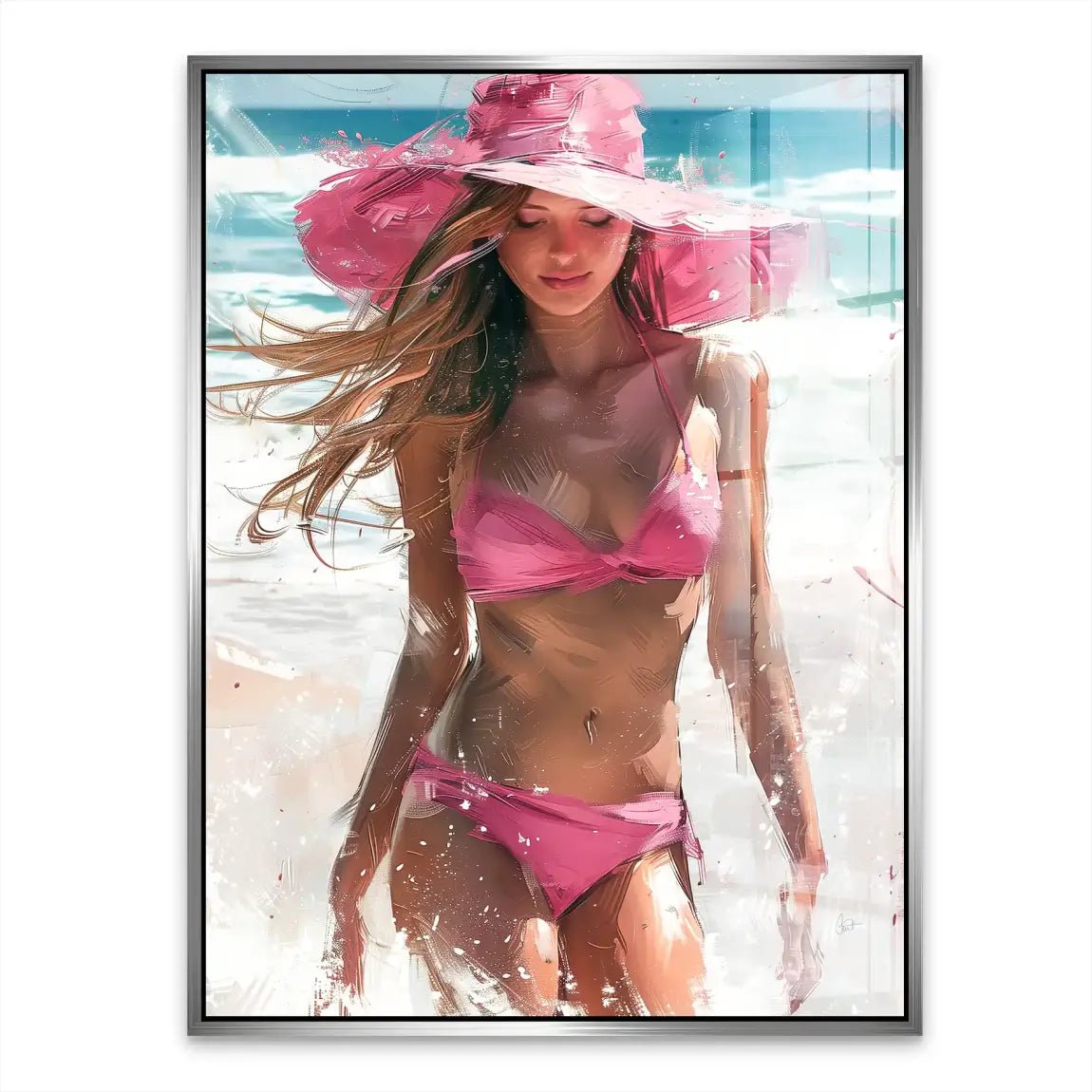 Summer Beach Beauty Nr.4 Acrylglasbild INGALERIE