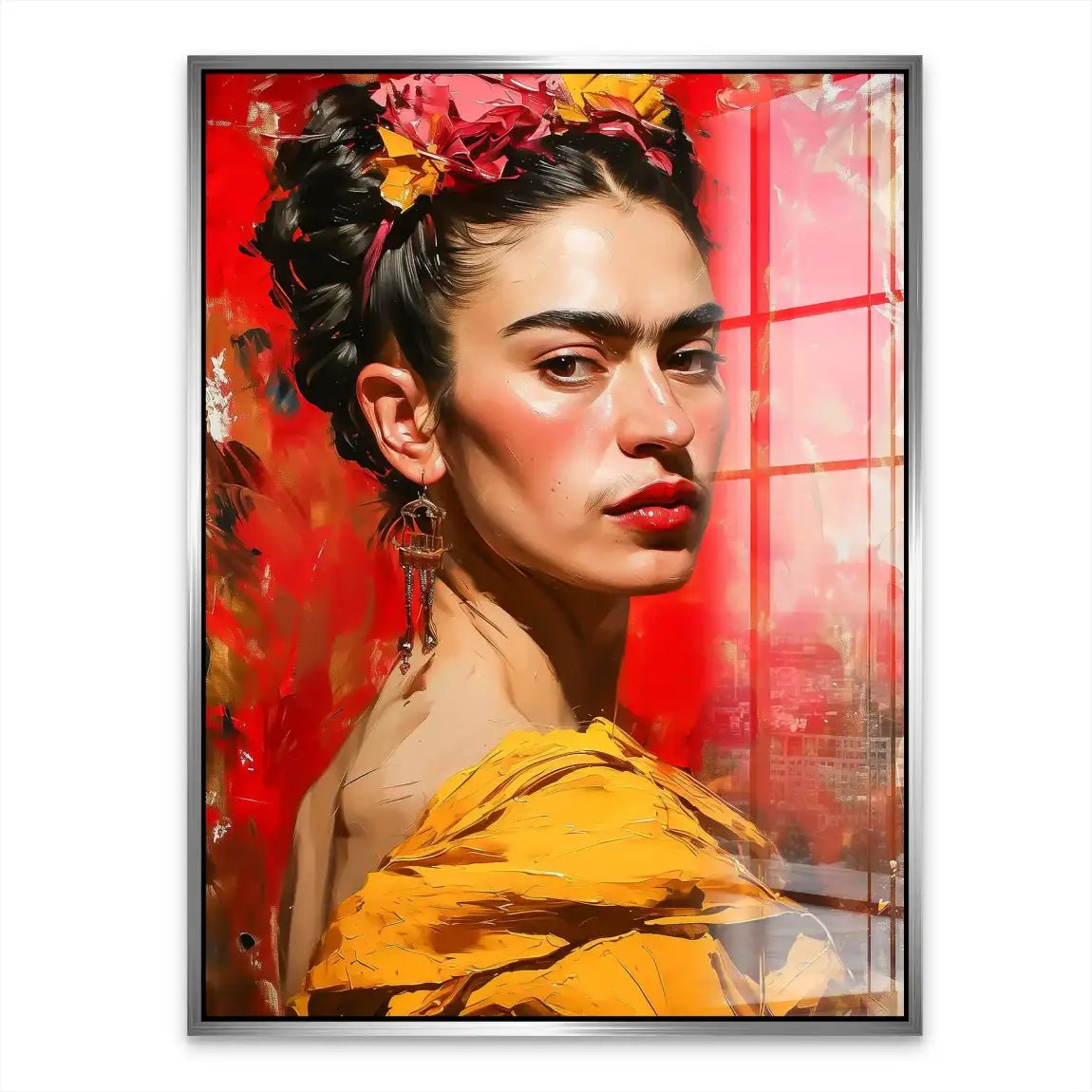 Frida Kahlo Art Nr.2 Acrylglasbild INGALERIE