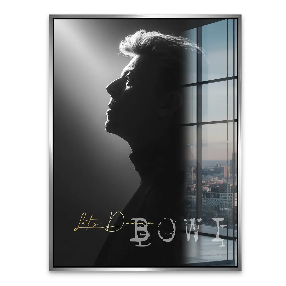 David Bowie Dance Acrylglasbild