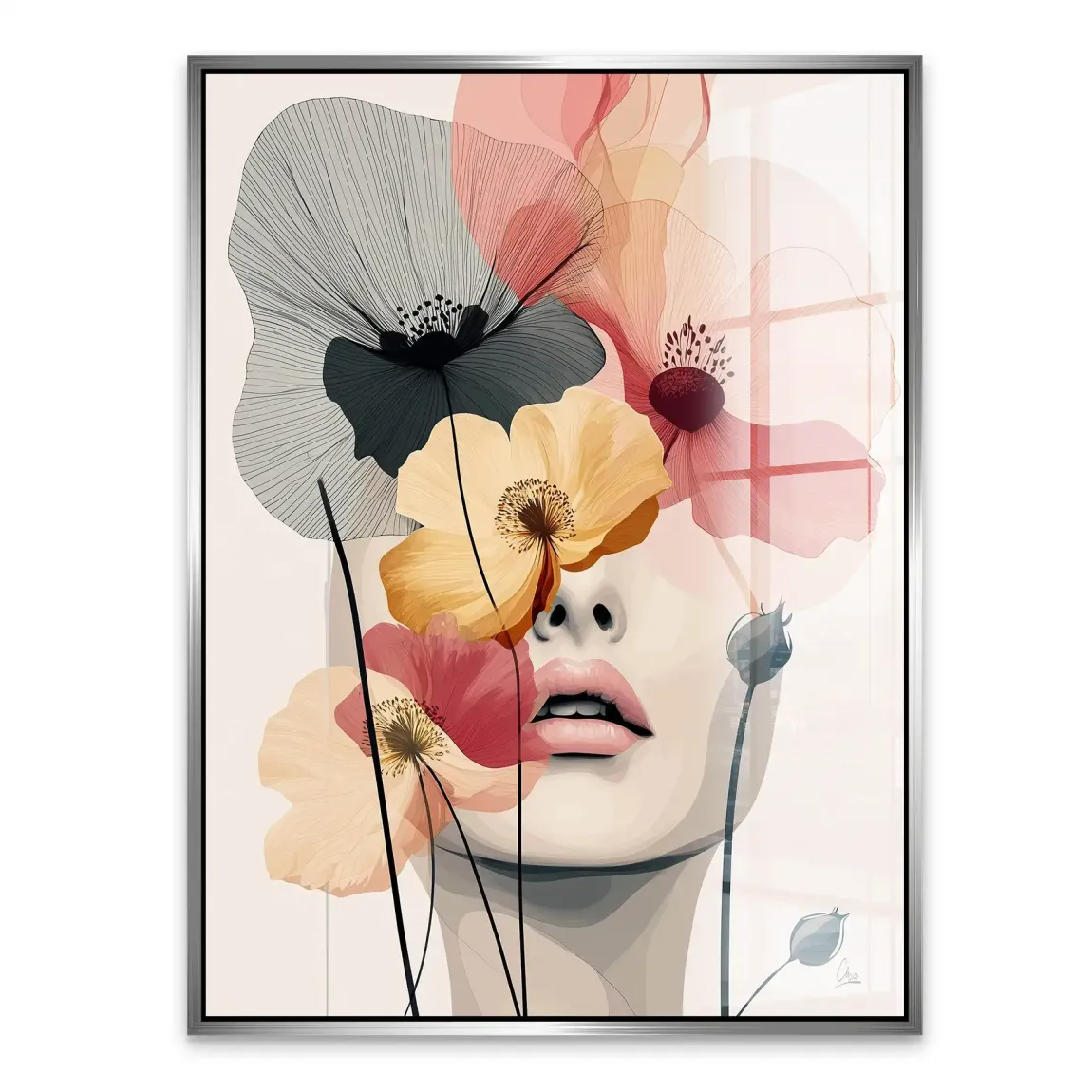 Floral Dream Acrylglasbild