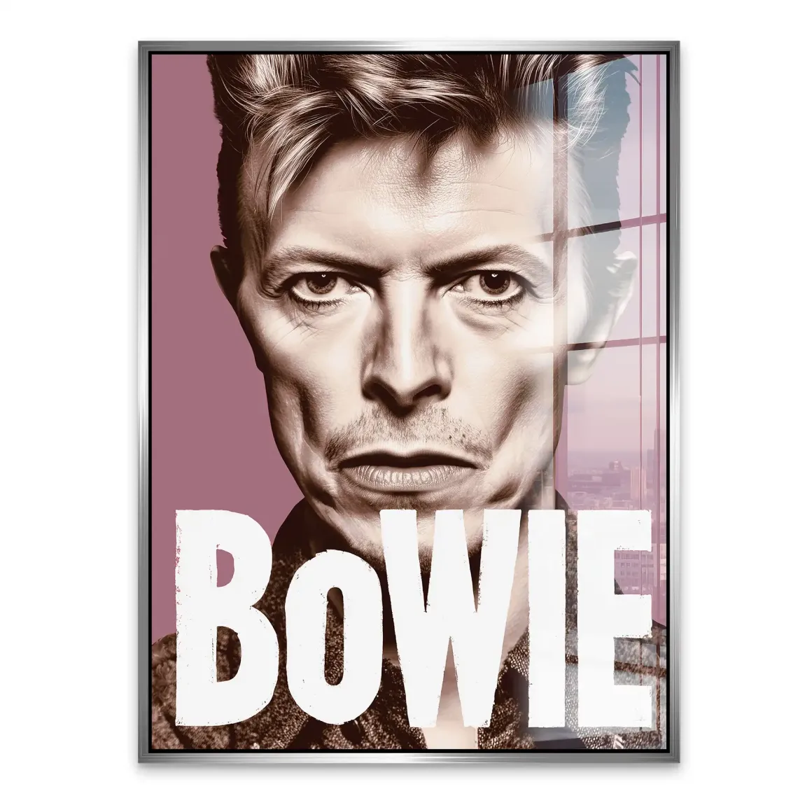 Starman Portrait Bowie Acrylglasbild