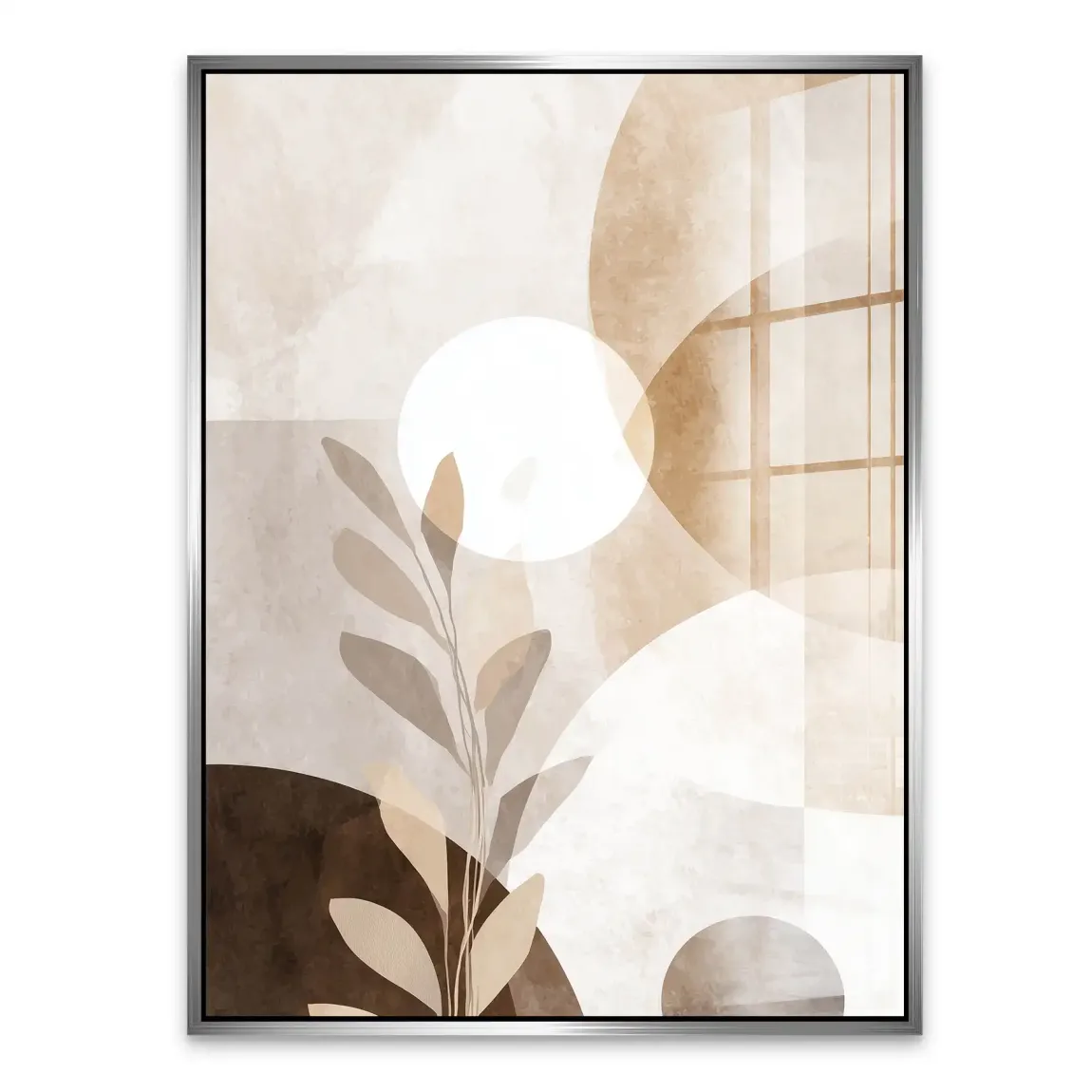 Natural Balance Abstrakt Acrylglasbild