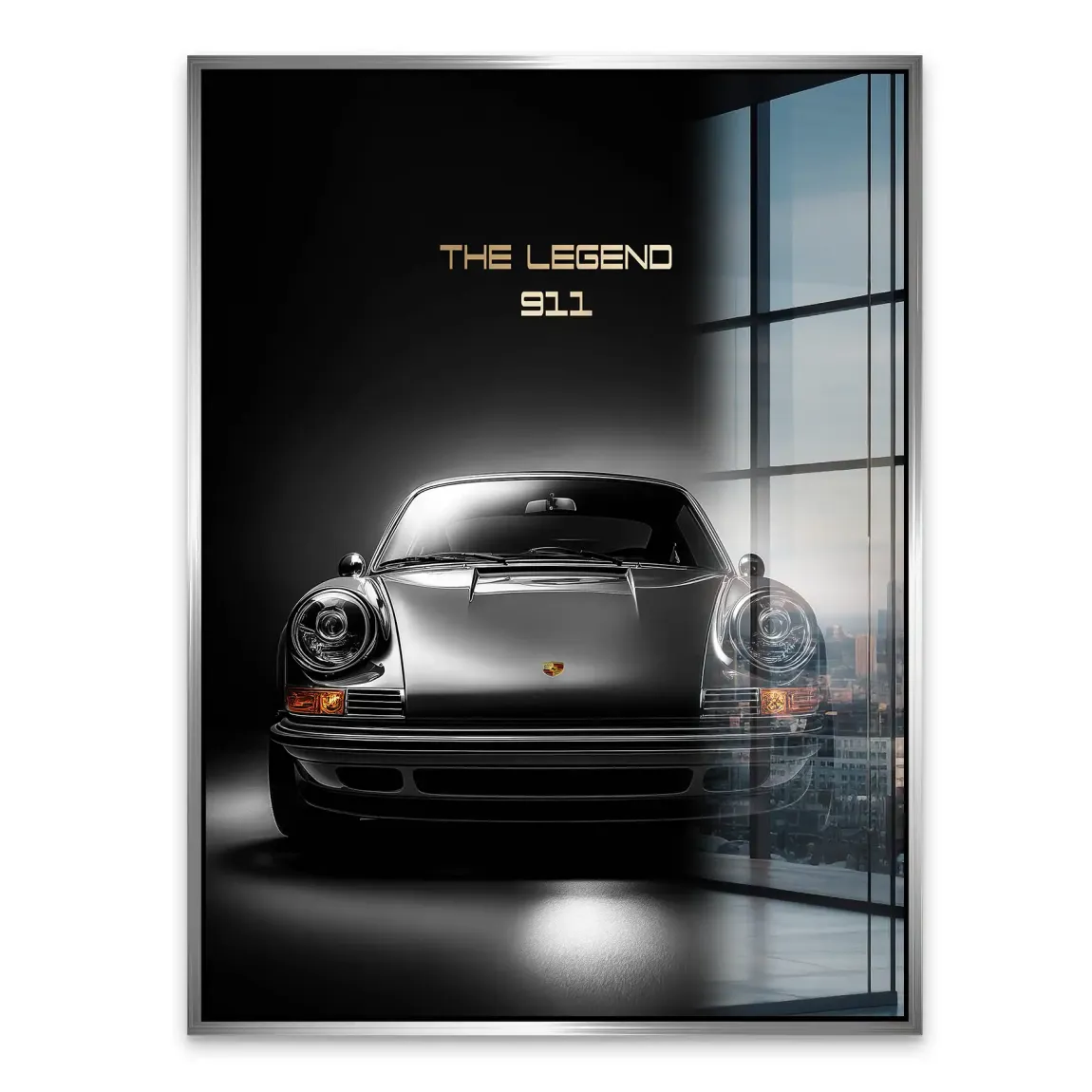 911 Legende Acrylglasbild