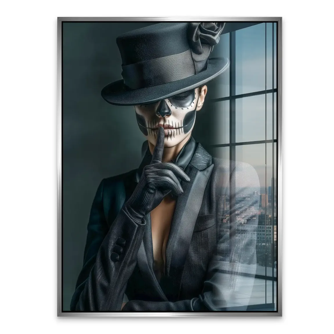 Silent la Catrina Acrylglasbild INGALERIE
