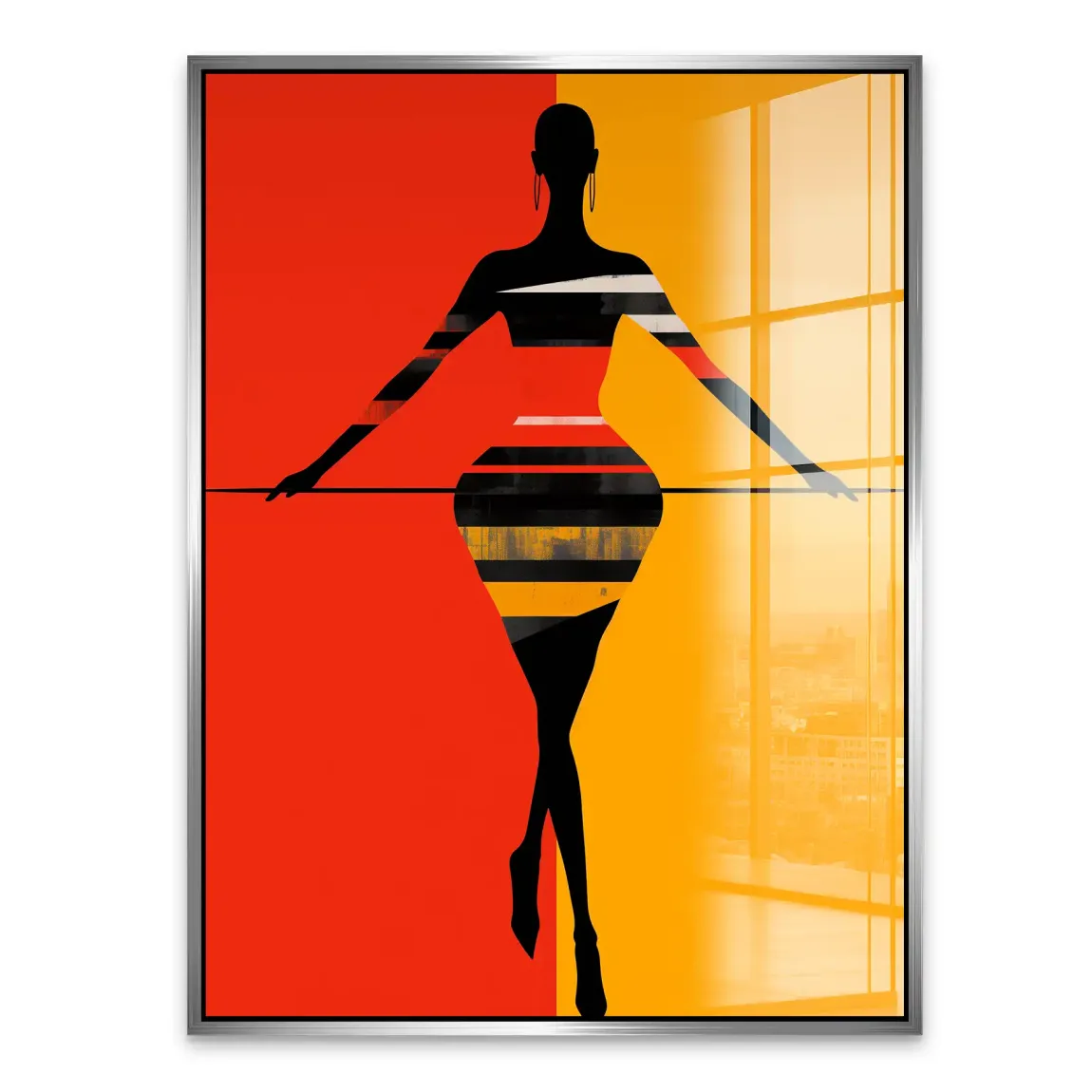 Balance der Elemente Acrylglasbild INGALERIE