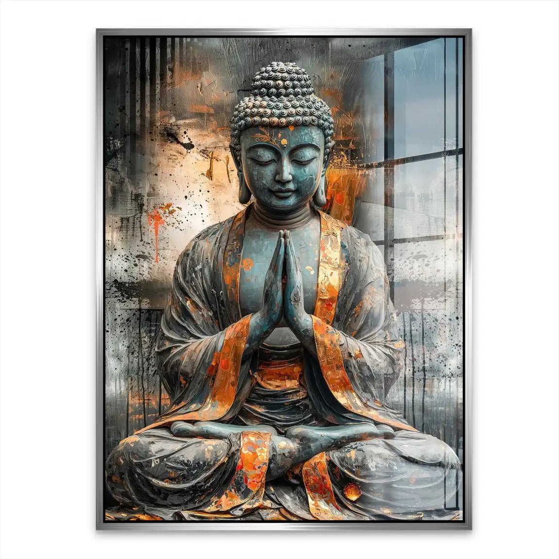 Buddha Abstrakt Nr.50 Acrylglasbild INGALERIE