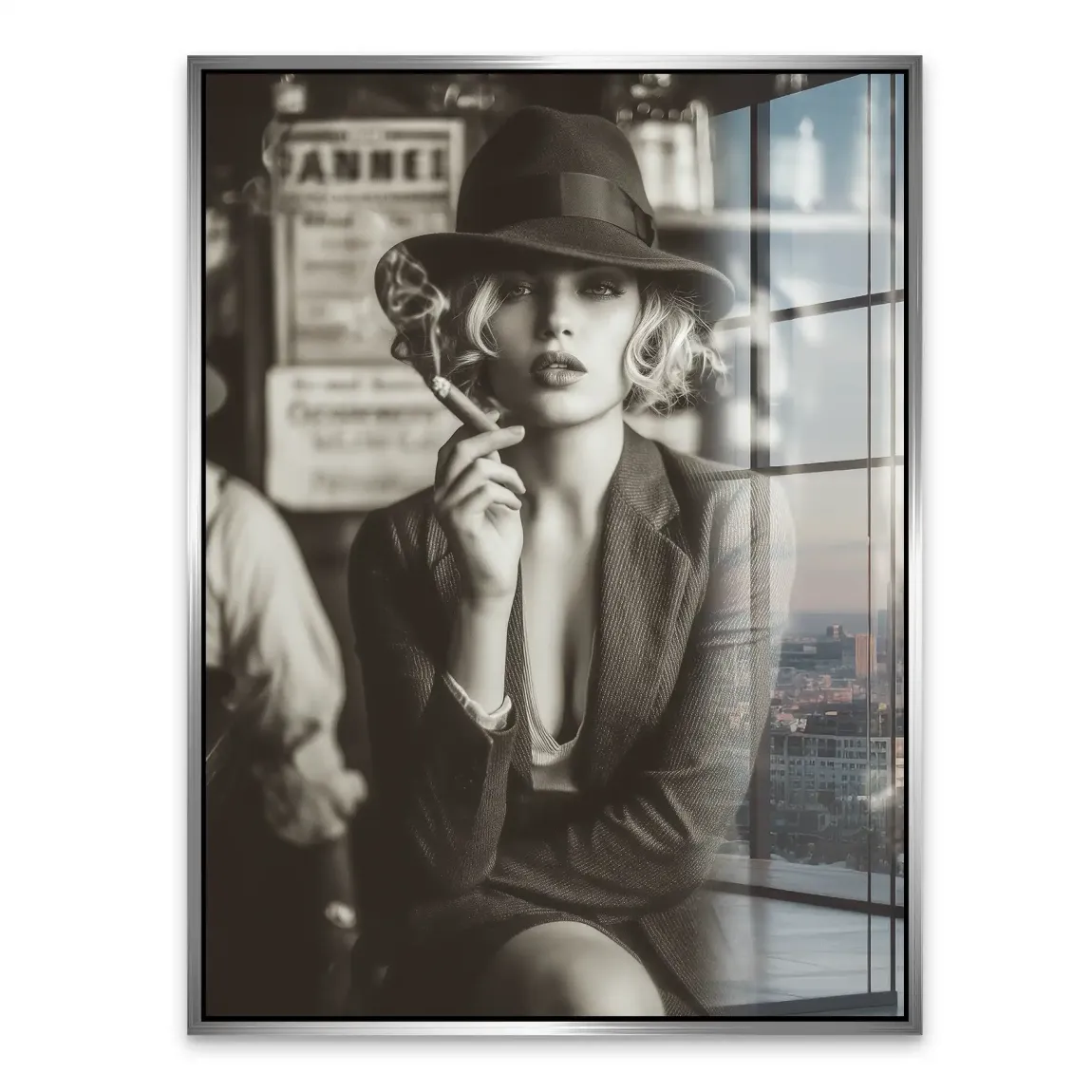 Beauty Cigar Acrylglasbild