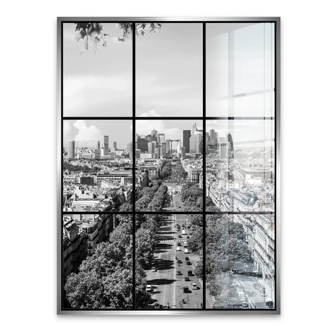 Skyline Avenue Paris Acrylglasbild