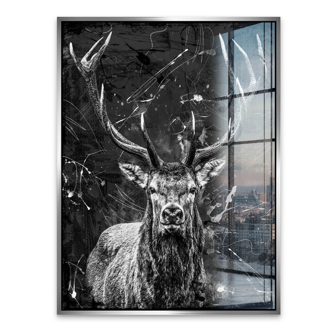 Hirsch Prestige Acrylglasbild