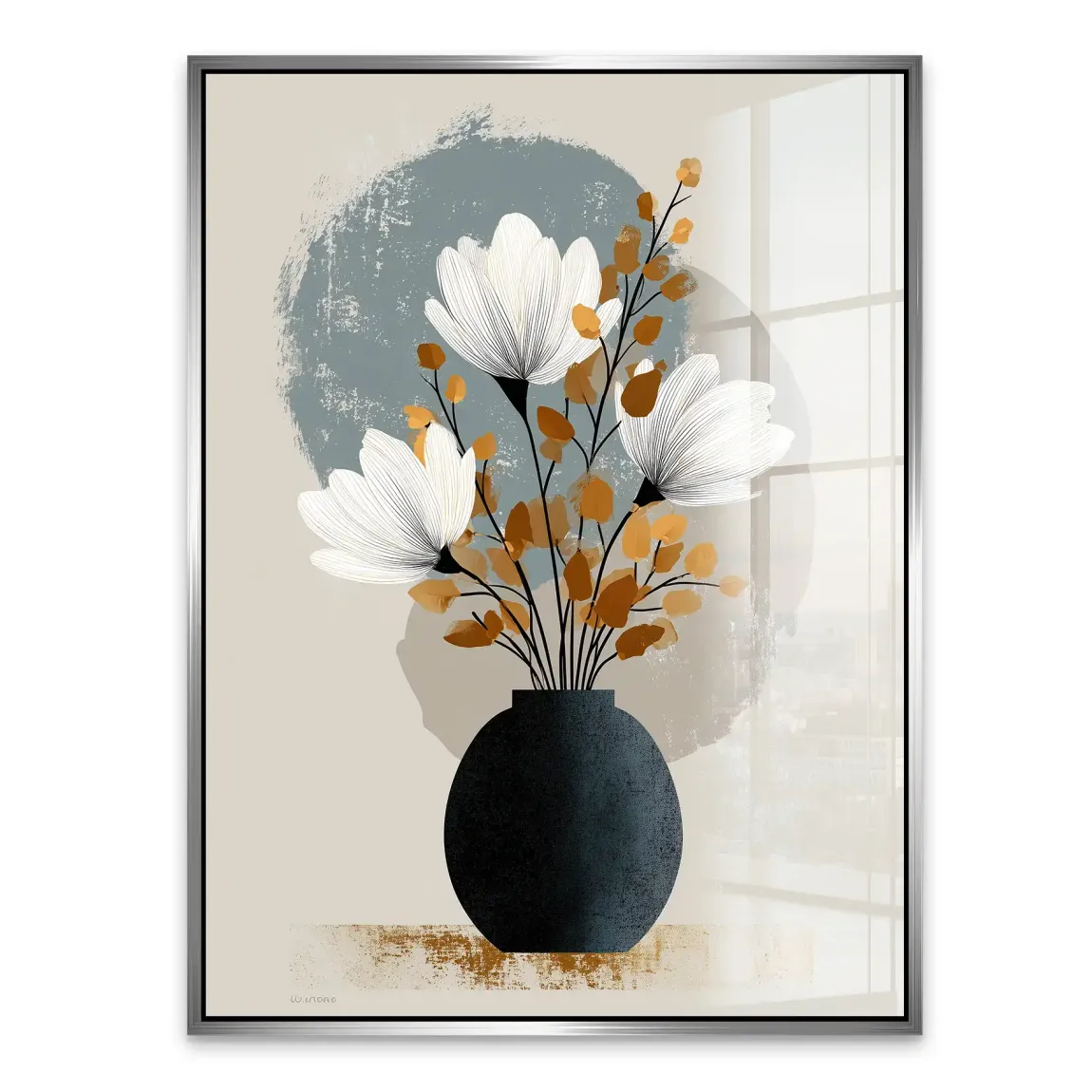Pure Natur Abstrakt Acrylglasbild