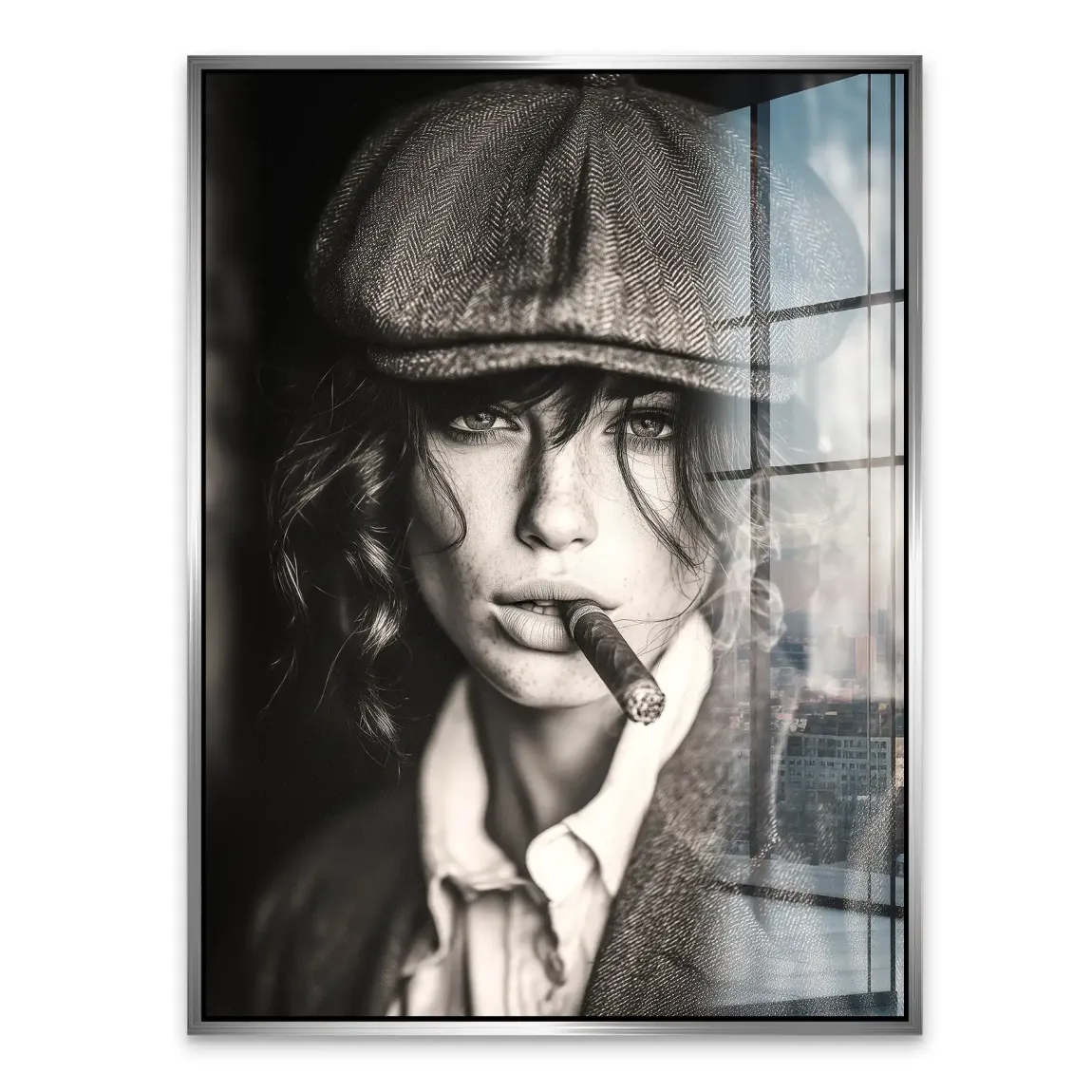 Beauty of Smoke and Silence Acrylglasbild INGALERIE