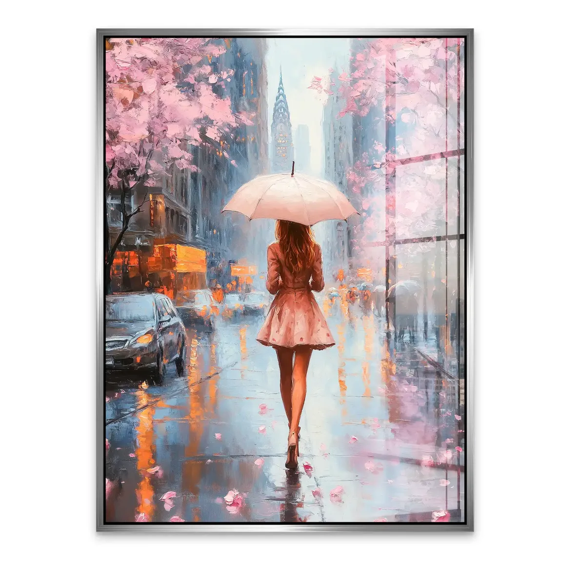 Color of Rain Acrylglasbild INGALERIE