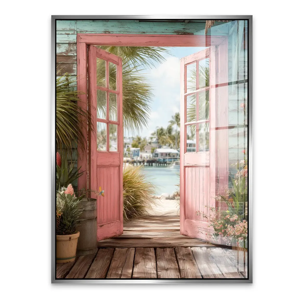 Coastal Escape Acrylglasbild - INGALERIE | Dein Onlineshop für moderne Wandbilder